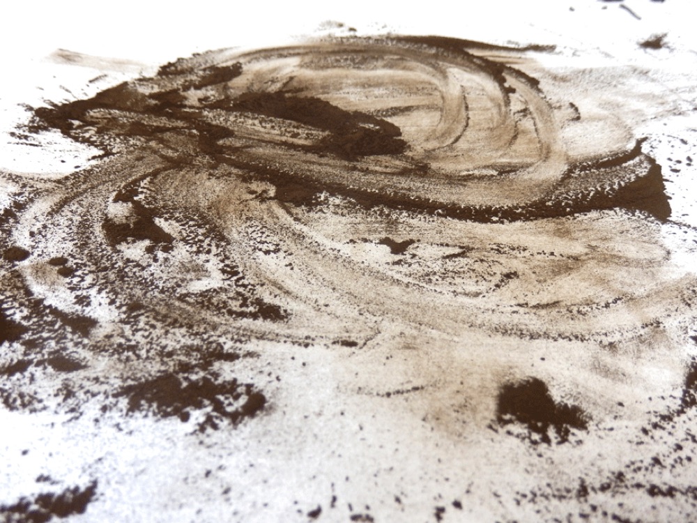 Nahaufnahme der AHE-Materialtextur als neutrales Motiv